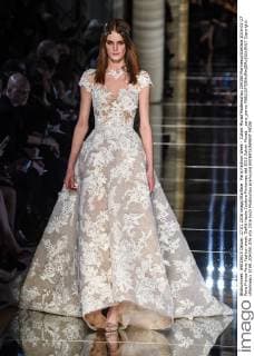 Paris Fashion Week - Zuhair Murad Modenschau 204350 Marineau Starface 2016-01-27 Paris France Paris Fashion week. Defilé Haute Couture Printemps été 2016 Zuhair Murad. _sans_perso  Copyright: xMarineaux STAR_204350_076