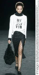 A model presents the creations of TCN during the first journey of 080 Barcelona Fashion fall winter 2016 2017 in Barcelona, Catalonia, Spain, 01 February 2016. TCN FASHION SHOW AT 080 BARCELONA !ACHTUNG: NUR REDAKTIONELLE NUTZUNG!  GRA390 20160201-635899588582759529