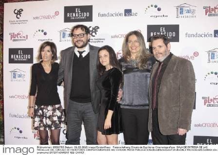 Preisverleihung Círculo de Escritores Cinematograficos GALA DE ENTREGA DE LAS MEDALLAS DEL CIRCULO DE ESCRITORES CINEMATOGRAFICOS 482 CORDON PRESS  PACOxSUAREZxABAD