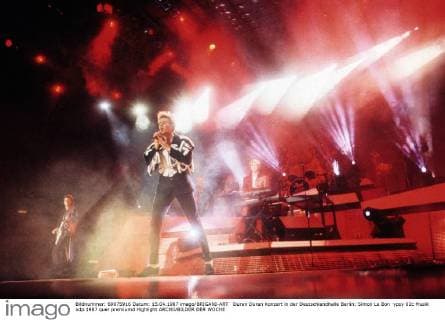 Duran Duran Konzert in der Deutschlandhalle Berlin: Simon Le Bon