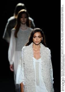 Feb. 2, 2016 - Barcelona - A model parading in the catwalk wearing Escorpion designs during 080 Barcelona fashion show, in Barcelona, 2nd of February, 2016. Barcelona  - ZUMAn230