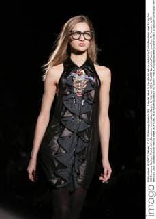 A model takes to the catwalk with a creation by Custo Barcelona label during the 080 Barcelona Fashion Week held in Barcelona, northeastern Spain, 03 February 2016. The 080 Barcelona Fashion runs from 01 February to 05 February 2016. 080 Barcelona Fashion Week !ACHTUNG: NUR REDAKTIONELLE NUTZUNG!  20160203-635901350536491591