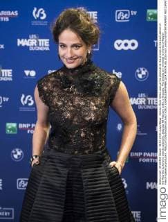 Actress Marie Gillain seen at the photocall at the arrivals at the sixth edition of the Magritte du Cinema awards ceremony, Saturday 06 February 2016, in Brussels. The awards are rewarded to movies of Belgian French-speaking producers.  LAURIExDIEFFEMBACQ 04788979