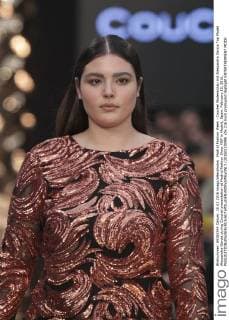 Madrid Fashion Week - Couchel Modenschau mit Alessandra Garcia Top Model Alessandra Garcia during Couchel presentation at Madrid Fashion Show MSF in Madrid, Spain. February 10, 2016.  (20160210049)