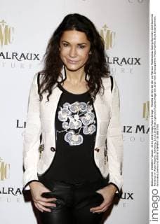 Mariella Ahrens bei der Liz Malraux Modenschau Spring Summer 2016 Summer Romance im Hotel Atlantic. Hamburg, 10.02.2016 Foto:xgbrcix xFuturexImage