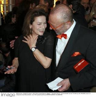 Hannelore Elsner, Leonard Mueller bei der Verleihung des ASKANIA-Award im Kempinski Hotel Bristol Berlin.