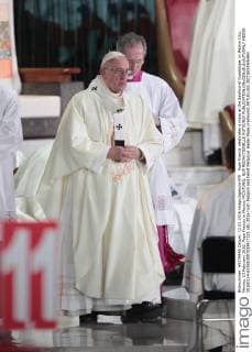 Pope Francis celebrates a mass at the Basilica of Guadalupe, in Mexico City, Mexico, 13 February 2016. Pope Francis in Mexico !ACHTUNG: NUR REDAKTIONELLE NUTZUNG!  MEX50 20160214-635910087032417221