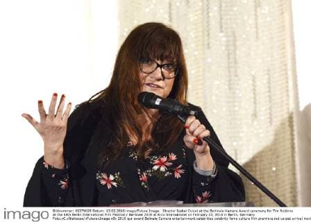 Director Isabel Coixet at the Berlinale Kamera Award ceremony for Tim Robbins at the 66th Berlin International Film Festival Berlinale 2016 at Kino International on February 13, 2016 in Berlin, Germany. Foto:xC.xNiehausx xFuturexImage