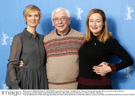 Cynthia Nixon, Terence Davies and Jennifer Ehle during the A Quiet Passion photocall at the 66th Berlin International Film Festival Berlinale 2016 on February 14, 2016 in Berlin, Germany. Foto:xD.xBedrosianx xFuturexImage