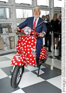 Bilder des Tages ambiente Frankfurt 2016. Schauspieler Mario Adorf anläßlich eines Messerundganges am 15.02.2016 im Rahmen der ambiente - Messe in Frankfurt Main.