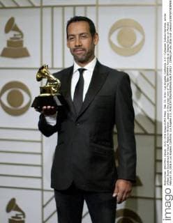Feb. 15, 2016 - Los Angeles, California, U.S - Composer Antonio Sanchez, winner of Best Score Soundtrack for Visual Media for Birdman , poses in the press room of The 58th GRAMMY Awards at Staples Center on Monday February 15, 2016 in Los Angeles, California. Los Angeles U.S. - ZUMAp124
