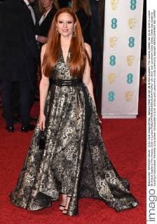 Barbara Meier bei den EE British Academy Film Awards (Bafta) am 14.02.2016 in London EE British Academy Film Awards 2016 in London 