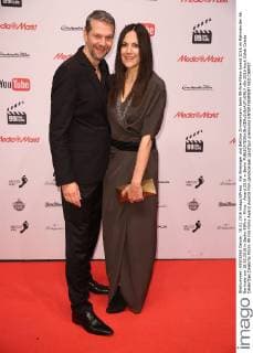 Kai Wiesinger und Bettina Zimmermann beim 99 Fire-Films-Award 2016 im Rahmen der 66. Berlinale am 18.02.2016 in Berlin 99Fire - Films - Award 2016 in Berlin 