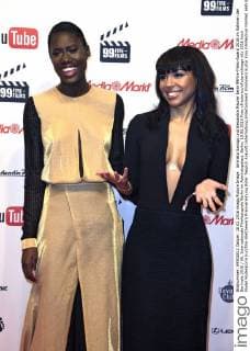 Aminata Sanogo und Alexandra Maurer beim 99Fire-Films-Award 2016 im Rahmen der Berlinale 2016 66. Internationale Filmfestspiele Berlin im Admiralspalast. Berlin, 18.02.2016 Foto:xFredericx xFuturexImage