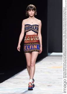 Madrid Fashion Week - David Delfin Modenschau Desfile de David Delfin en la Mercedes Benz Fashion Week Madrid 2016. 588 Diego Puerta Cordon Press David Delfin s fashion show framed into the Mercedes Benz Fashion Week Madrid 2016. Cordon Press  DiegoxPuerta