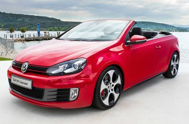 Reifnitz am Wörthersee , 140515 , 34. GTI-Treffen Wörthersee Im Bild: The stage of Volkswagen , Golf GTI Cabriolet