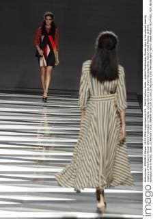 Madrid Fashion Week - Ailanto Modenschau Models take to the catwalk wearing creations of the Autumn Winter 2016-17 collection by Ailanto, during the third day of the Mercedes-Benz Fashion Week Madrid, at Ifema exhibition site in Madrid, Spain, 20 February 2016. MBFWM runs from 18 until 23 February 2016. Mercedes-Benz Fashion Week Madrid !ACHTUNG: NUR REDAKTIONELLE NUTZUNG!  GRA362 20160220-635915720808201299