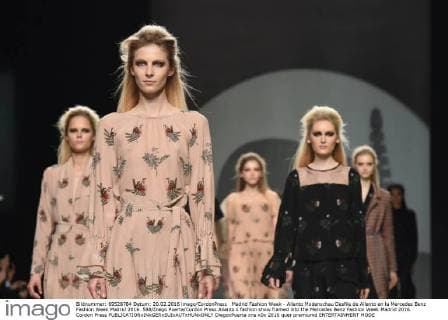 Madrid Fashion Week - Ailanto Modenschau Desfile de Ailanto en la Mercedes Benz Fashion Week Madrid 2016. 588 Diego Puerta Cordon Press Ailanto s fashion show framed into the Mercedes Benz Fashion Week Madrid 2016. Cordon Press  DiegoxPuerta