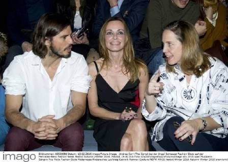 Andrea Corr (The Corrs) bei der Angel Schlesser Fashion Show auf der Mercedes-Benz Fashion Week Madrid Autumn Winter 2016. Madrid, 19.02.016 Foto:xDyDxFotografosx xFuturexImage