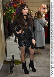 Feb. 20, 2016 - London, London, UK - ZARA MARTIN arrives at the JULIEN MACDONALD Autumn Winter 2016 show. Models, buyers, celebrities and the stylish descend upon London Fashion Week for the Autumn Winters 2016 clothes collection shows. London, UK. London United Kingdom  - ZUMAl94_