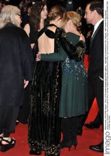 66th Berlin International Film Festival. Red Carpet of the Closing ceremony. Pictured: Alba Rohrwacher,Meryl Streep  CamillaxMorandi