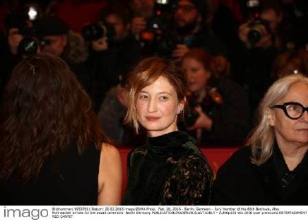 Feb. 20, 2016 - Berlin, Germany - Jury member of the 66th Berlinale, Alba Rohrwacher arrives for the award ceremony. Berlin Germany - ZUMAp133