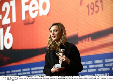 Feb. 20, 2016 - Berlin, Germany - Mia Hansen-Love received Silver Bear Award for best director at the 66th Berlinale. Berlin Germany - ZUMAp133