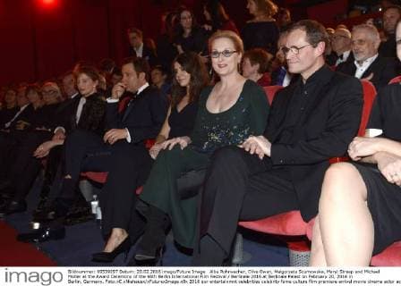 Alba Rohrwacher, Clive Owen, Malgorzata Szumowska, Meryl Streep and Michael Müller at the Award Ceremony of the 66th Berlin International Film Festival Berlinale 2016 at Berlinale Palast on February 20, 2016 in Berlin, Germany. Foto:xC.xNiehausx xFuturexImage