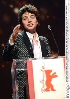 Leonor Teles, award winner for best short film on stage, at the Award Ceremony of the 66th Berlin International Film Festival Berlinale 2016 at Berlinale Palast on February 20, 2016 in Berlin, Germany. Foto:xC.xNiehausx xFuturexImage