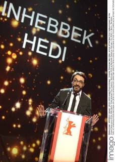 Director Mohamed Ben Attia, winner of the Best First Feature Award, at the Award Ceremony of the 66th Berlin International Film Festival Berlinale 2016 at Berlinale Palast on February 20, 2016 in Berlin, Germany. Foto:xC.xNiehausx xFuturexImage