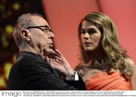 Dieter Kosslick and Anke Engelke at the Award Ceremony of the 66th Berlin International Film Festival Berlinale 2016 at Berlinale Palast on February 20, 2016 in Berlin, Germany. Foto:xC.xNiehausx xFuturexImage