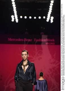 Desfile de Ulises Merida en la Mercedes Benz Fashion Week Madrid 2016. 588 Diego Puerta Cordon Press Ulises Merida s fashion show framed into the Mercedes Benz Fashion Week Madrid 2016. Cordon Press  DiegoxPuerta