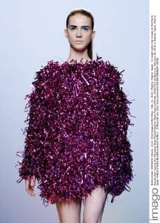 Feb. 22, 2016 - Madrid, Madrid, Spain - A model walks the runway at the Maria Escote show during the Mercedes-Benz Madrid Fashion Week Autumn Winter 2016 2017 at Ifema on February 22, 2016 in Madrid, Spain. Madrid Spain  - ZUMAn230