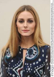 American socialite Olivia Palermo attending the Burberry Prorsum Womenswear A W 2016 on West Albert Lawn in Kensington Gardens, London. FEBRUARY 22nd 2016  PTYx16459