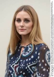 American socialite Olivia Palermo attends the Burberry Prorsum Womenswear A W 2016 Fashion Show on West Albert Lawn in Kensington Gardens in London on February 22, 2016.  LON20160222223 PAULxTREADWAY