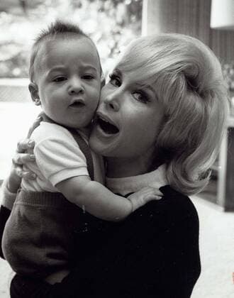 BARBARA EDEN with son Matthew Ansara.Supplied by Photos, inc. - ZUMAg49_