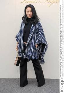 Na Ying bei der Ankunft zur Burberry Prorsum Fashion Fashion Show am 22.02.2016 im Rahmen der London Fashion Week Fall Winter 2016 London Fashion Week Autumn Winter 2016 - Burberry Prorsum Womenswear 