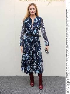 Olivia Palermo bei der Ankunft zur Burberry Prorsum Fashion Fashion Show am 22.02.2016 im Rahmen der London Fashion Week Fall Winter 2016 London Fashion Week Autumn Winter 2016 - Burberry Prorsum Womenswear 