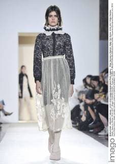 Milan Woman s Fashion Week Fall Winter 2016 2017 Milan Fashion Week, Autumn Winter 2016 2017. Blugirl FASHION SHOW. Pictured: MODEL  RiccardoxGiordano fotosicki