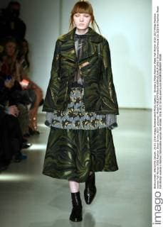 Woman s Milan Fashion Week Fall Winter 2016 2017 Milan Fashion woman Fall Winter 2016 Fashion Show Grinko 2017. pictured: Model  SimonaxChioccia
