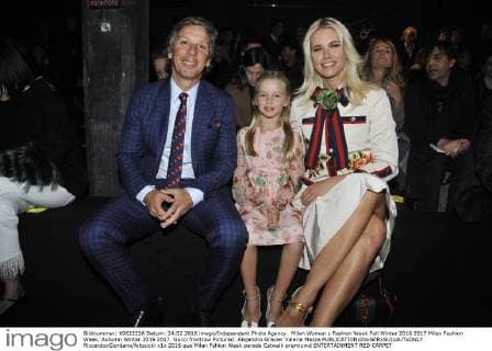 Milan Woman s Fashion Week Fall Winter 2016 2017 Milan Fashion Week, Autumn Winter 2016 2017. Gucci frontrow Pictured: Alejandro Gravier Valeria Mazza  RiccardoxGiordano fotosicki
