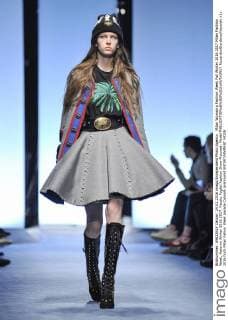 Milan Woman s Fashion Week Fall Winter 2016 2017 Milan Fashion Week, Autumn Winter 2016 2017. Fausto Puglisi Fashion Show Pictured: Model  RiccardoxGiordano fotosicki
