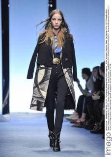Milan Woman s Fashion Week Fall Winter 2016 2017 Milan Fashion Week, Autumn Winter 2016 2017. Fausto Puglisi Fashion Show Pictured: Model  RiccardoxGiordano fotosicki