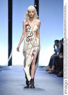 Milan Woman s Fashion Week Fall Winter 2016 2017 Milan Fashion Week, Autumn Winter 2016 2017. Fausto Puglisi Fashion Show Pictured: Model  RiccardoxGiordano fotosicki