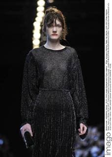Milan Woman s Fashion Week Fall Winter 2016 2017 Milan Fashion Week, Autumn Winter 2016 2017. Costume National Fashionshow Pictured: model  RiccardoxGiordano fotosicki