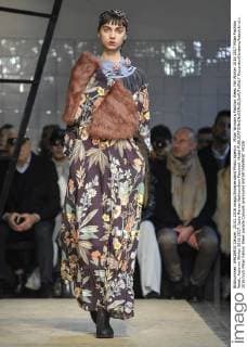 Milan Woman s Fashion Week Fall Winter 2016 2017 Milan Fashion Week, Autumn Winter 2016 2017. Isola Marras fashionshow Pictured: Model  RiccardoxGiordano fotosicki