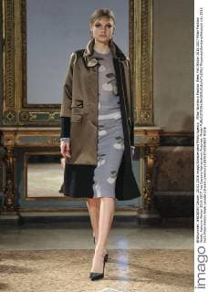 Milan Woman s Fashion Week Fall Winter 2016 2017 Milan Fashion Week, Autumn Winter 2016 2017 .les Copains fashionshow Pictured: Model  RiccardoxGiordano fotosicki