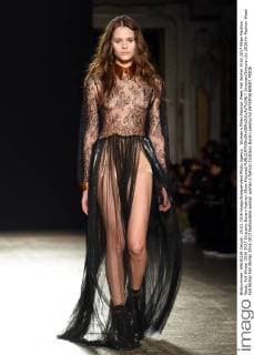 Woman s Milan Fashion Week Fall Winter 2016 2017 Milan Fashion Week, Fall Winter 2016 2017 Cristiano Burani Fashion Show Pictured  SimonaxChioccia