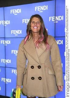 MILAN, ITALY - FEBRUARY 25: (CHINA OUT) Anna Dello Russo arrives at the Fendi show during Milan Fashion Week Fall Winter 2016 17 on February 25, 2016 in Milan, Italy.  CFP480191835