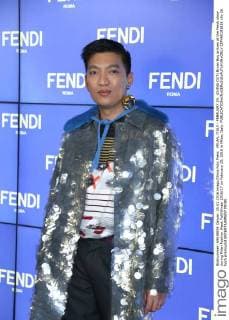 MILAN, ITALY - FEBRUARY 25: (CHINA OUT) Bryan Boy arrives at the Fendi show during Milan Fashion Week Fall Winter 2016 17 on February 25, 2016 in Milan, Italy.  CFP480191838